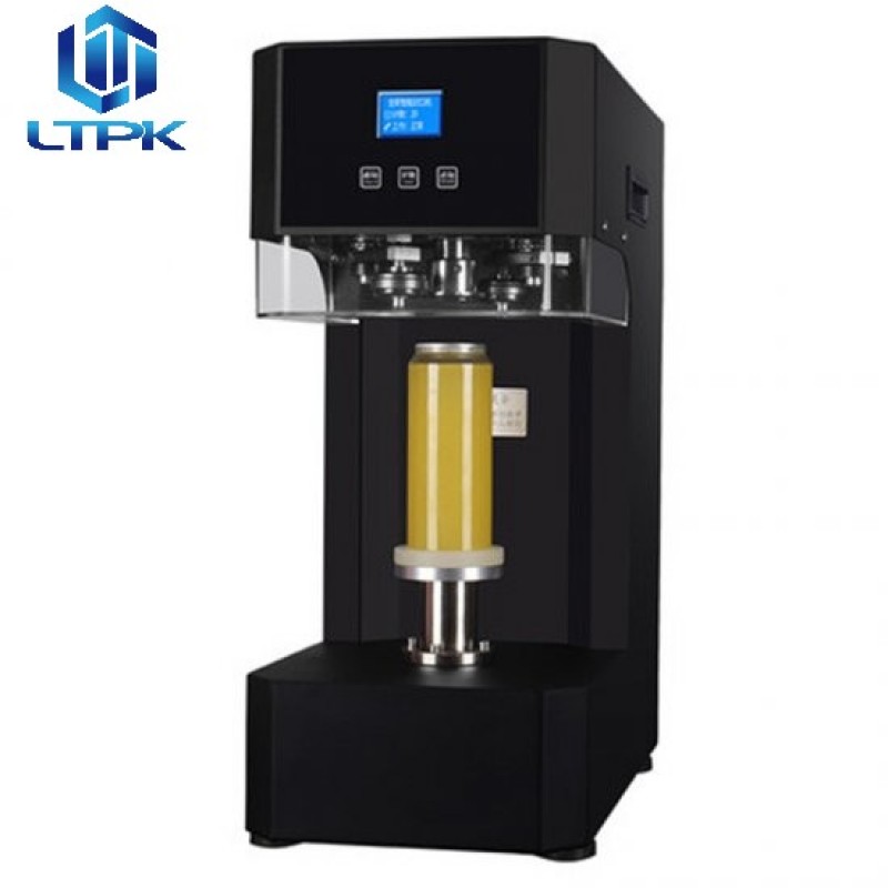 Commercial bubble tea shop can seamer sealing machine 