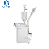Mixing hopper paste cream sauce ketchup bag packing machine