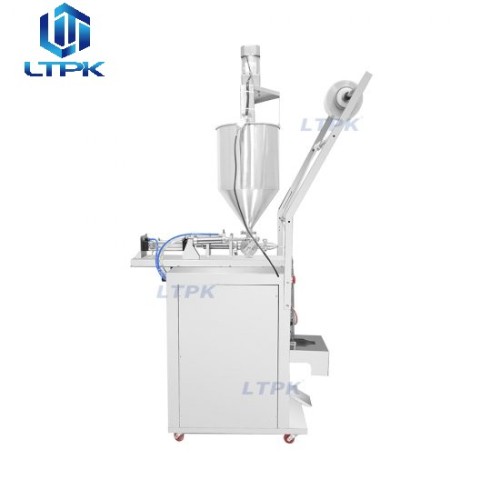 Mixing hopper paste cream sauce ketchup bag packing machine